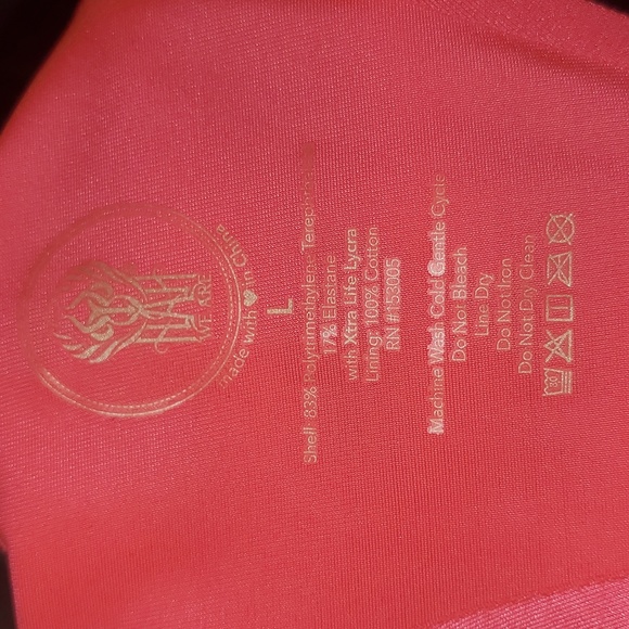 NWOT REVOLVE Straight Up Bodysuit in HAHt Lava | LARGE - Picture 10 of 11